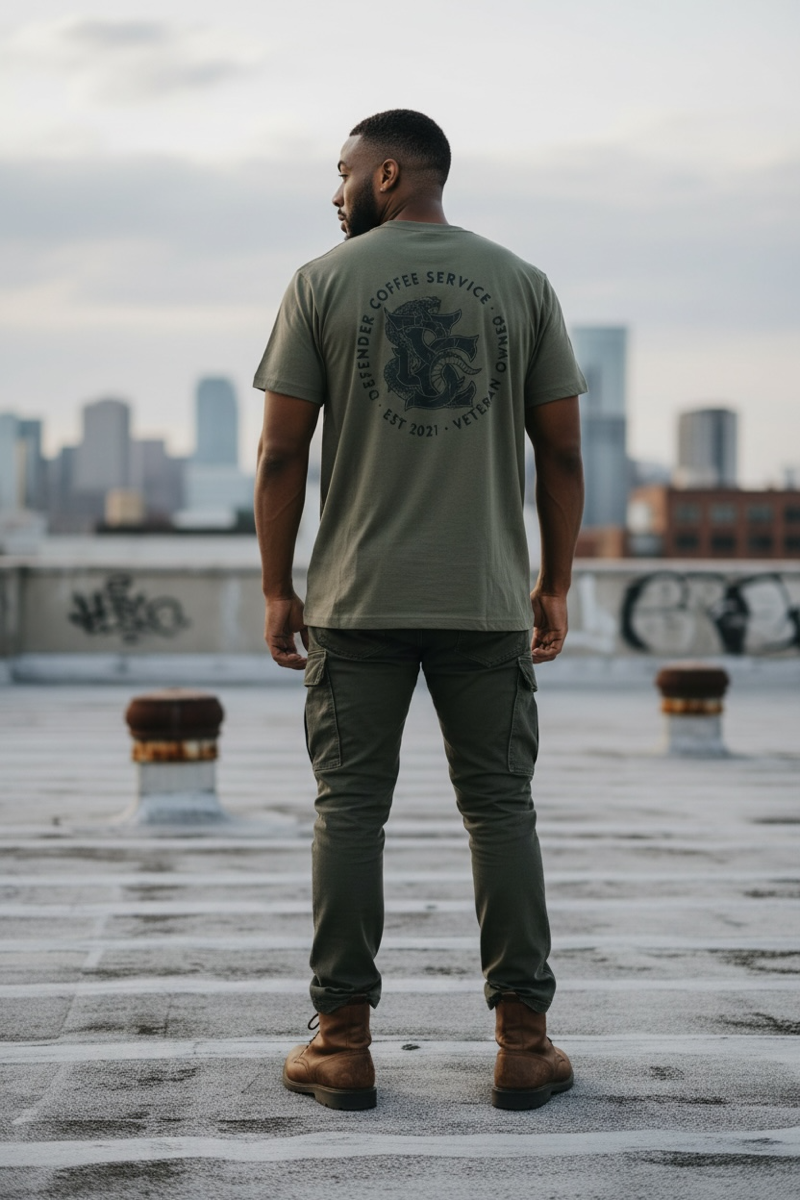 T-shirt - Knight green