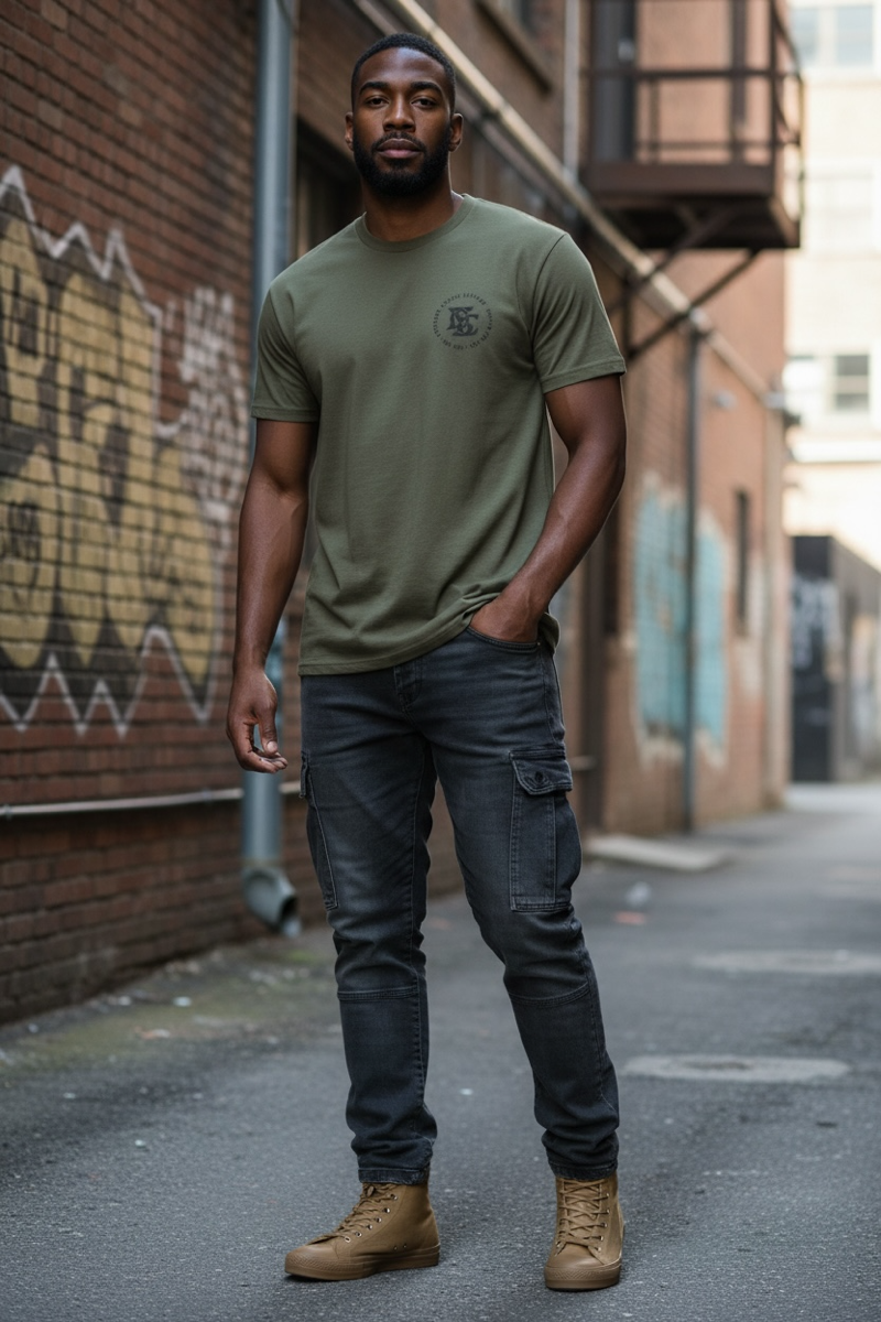 T-shirt - Knight green